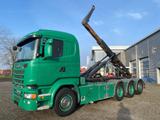 Scania R520 V8 / 8X4 / BIG AXLE / AJK HOOKLIFT 30TON /