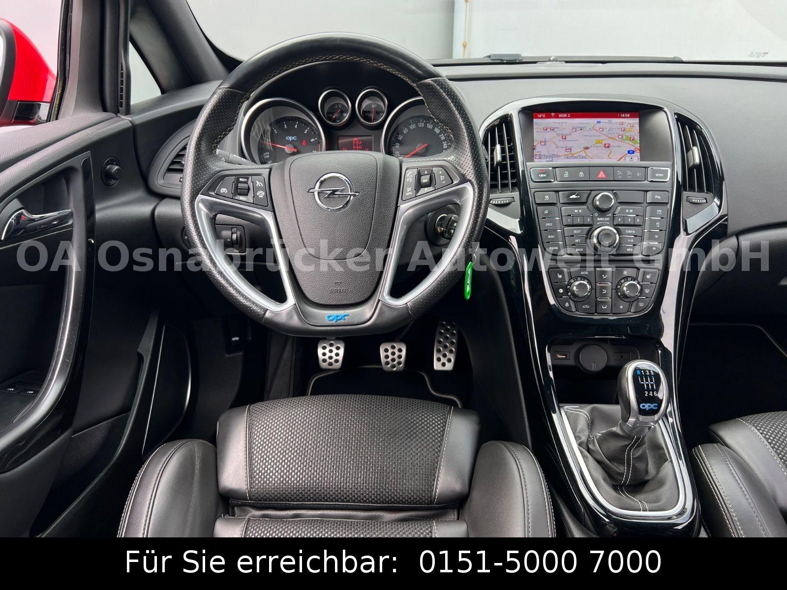 Opel Astra J GTC OPC 280PS SHZ Lenkradheiz.  Tempomat
