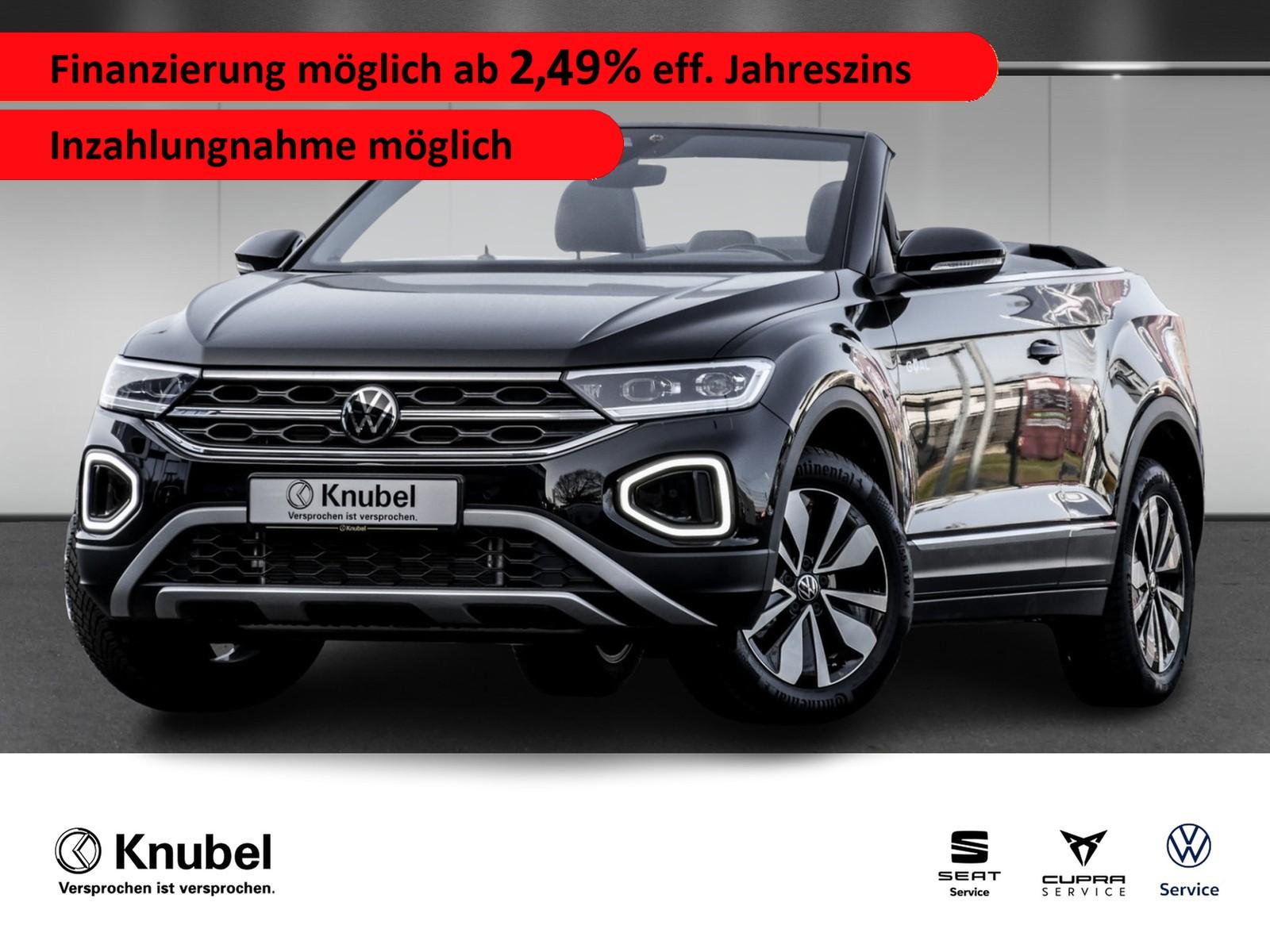 Volkswagen T-Roc Cabriolet GOAL 1.5 TSI DSG LED+ Navi AHK T