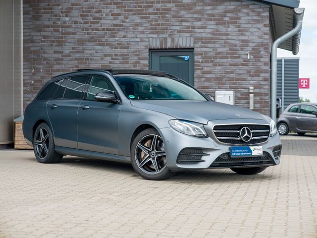 Mercedes-Benz E 300 E T-Modell E 300 de AMG-Pano-LED-AHK-Matt