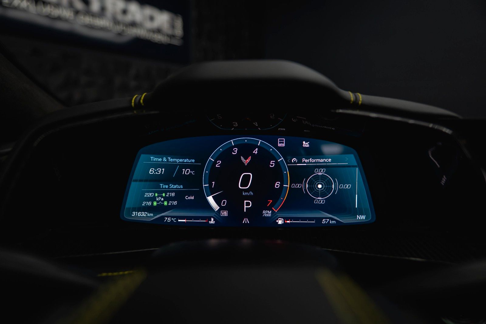 Fahrzeugabbildung Corvette C8 Stingray 3LT Targa Z51 Performa. Lift Carbon