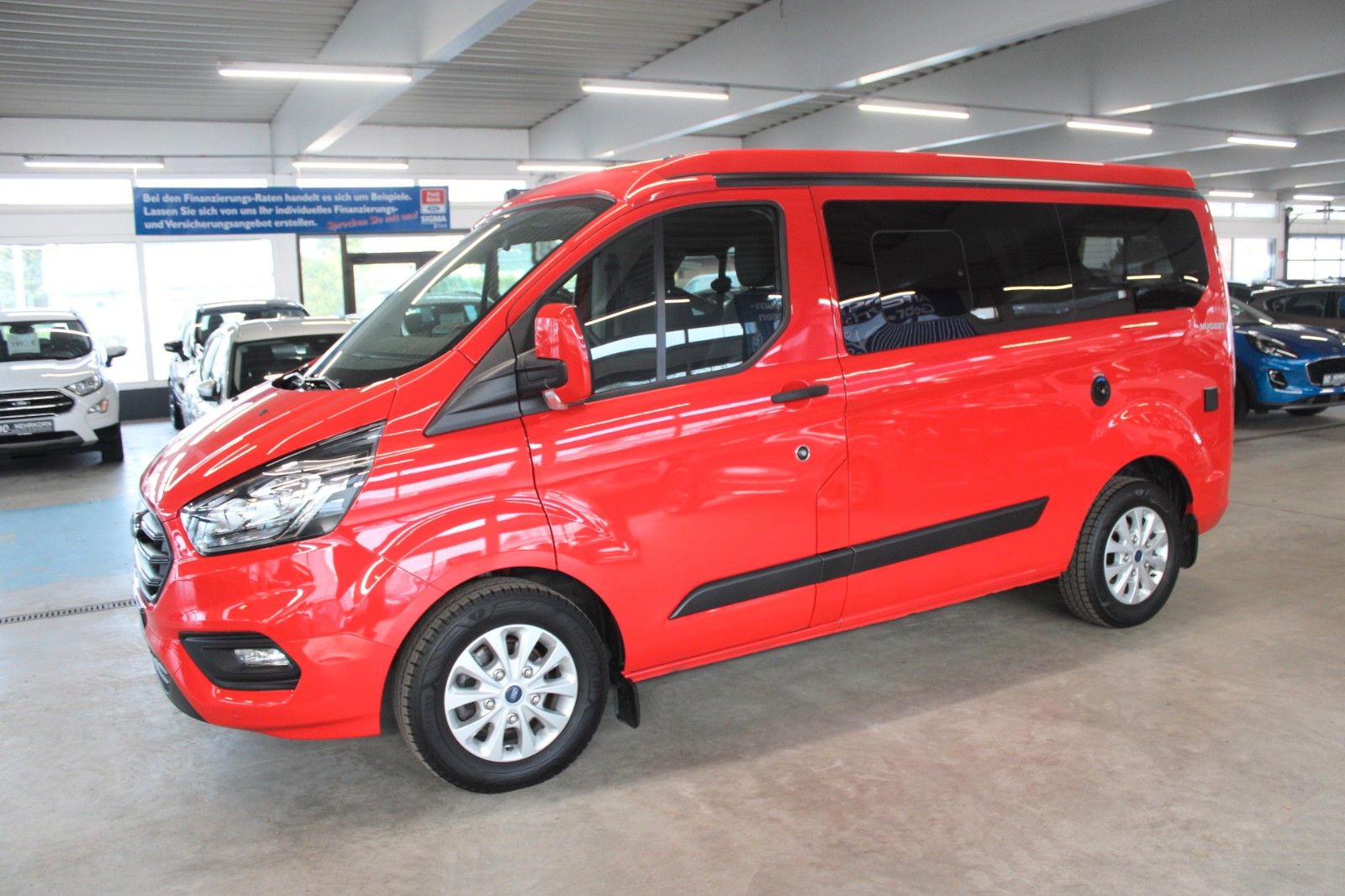 Fahrzeugabbildung Ford Transit Custom NUGGET Aufstelldach AHK Markise