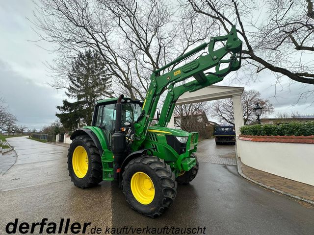 John Deere 6140M Allrad mit Industriefrontlader