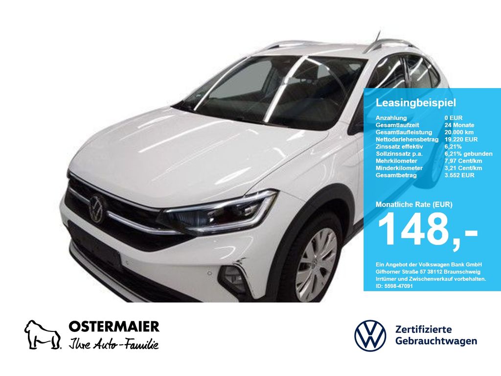 Volkswagen Taigo STYLE 1.0TSI 110PS DSG NP.37 NAVIPRO.5JG.I