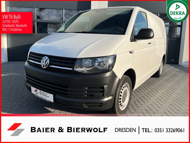 Volkswagen T6 Transporter Kasten Klima PDC Heckklappe SH.