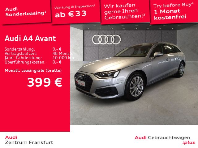 Audi A4 Avant 40 TFSI quattro S tronic LED Navi Tempo