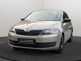 Skoda Rapid Spaceback Active/Klima/SHgepflegt/Garantie - mit Benzin-Antrieb: Beige, Kleinwagen, mit Klimaanlage, Garantie