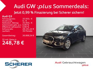 Audi Leasingangebot: Audi Q3 advanced 35 TFSI Navi LED S tronic