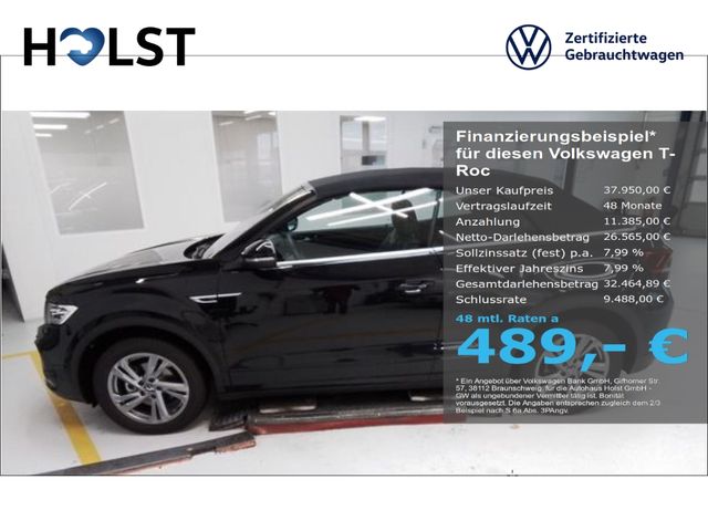 Volkswagen T-Roc Cabriolet 1.5TSI R-Line DSG AHK LED RüFaKa