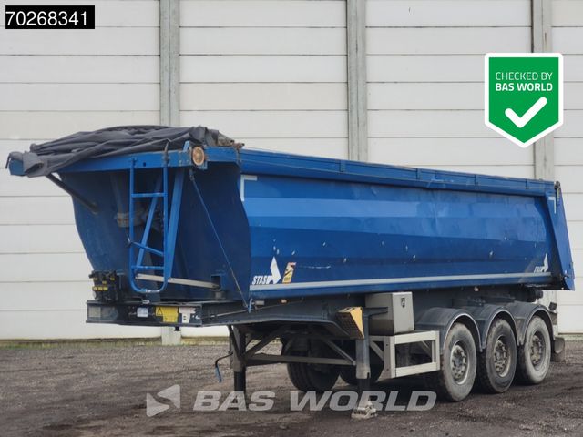 Stas S300CX 3 axles 25m3 ALU Liftachse