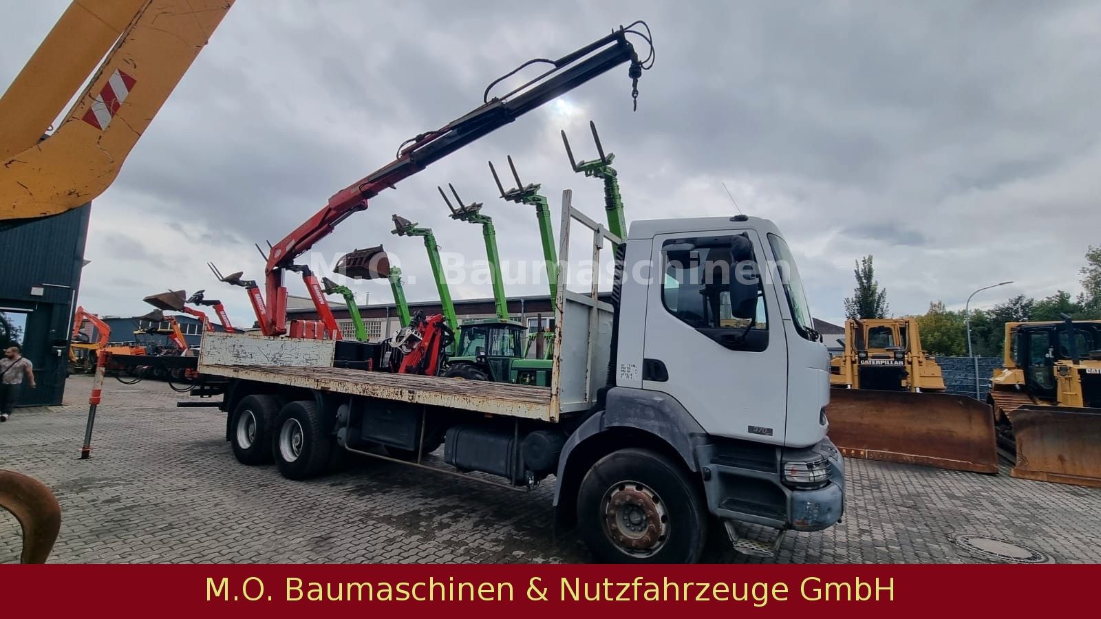 Fahrzeugabbildung Renault Renault Kerax 370 dci / Kran Fassi T 130 /