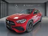 Mercedes-Benz GLA 200 d AMG+MBUX+PANO+MBEAM+NIGHT+AMBIENTE - mit Diesel-Antrieb: Rot, Scheckheftgepflegt, Geländewagen