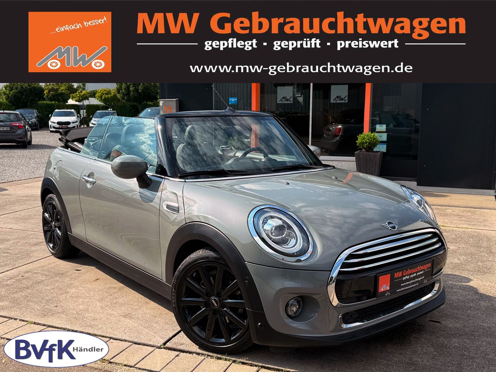 Fahrzeugabbildung MINI Cooper Cabrio Steptr. PDC KAM NAV LED TEMP SHZ