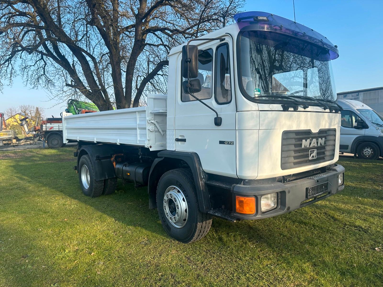 MAN 18.232 K, 4x2, Kipper, Bordmatik,  Oldtimer