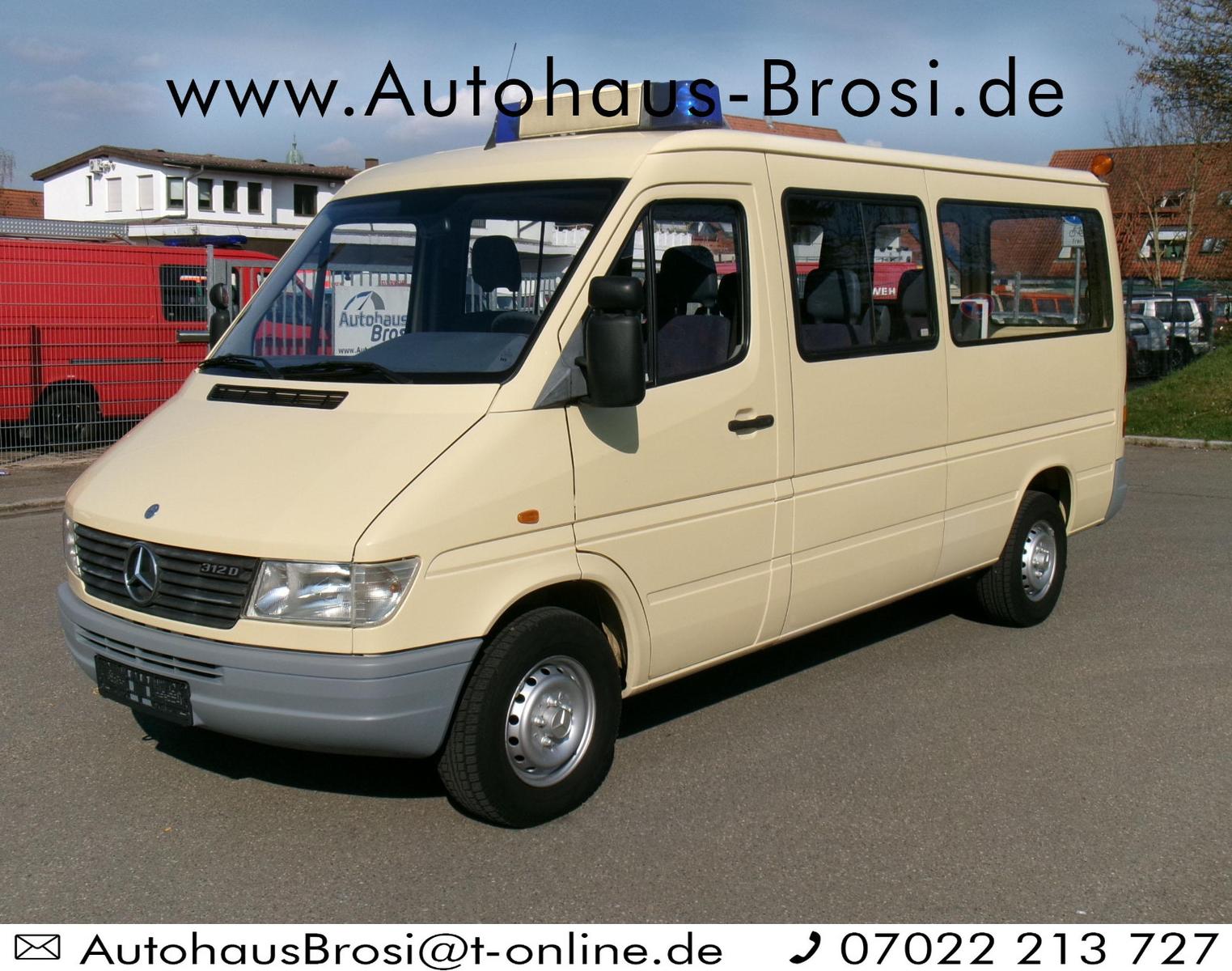 Mercedes-Benz Sprinter 312 D * 1. Hand * 50 tkm * Top Zustand