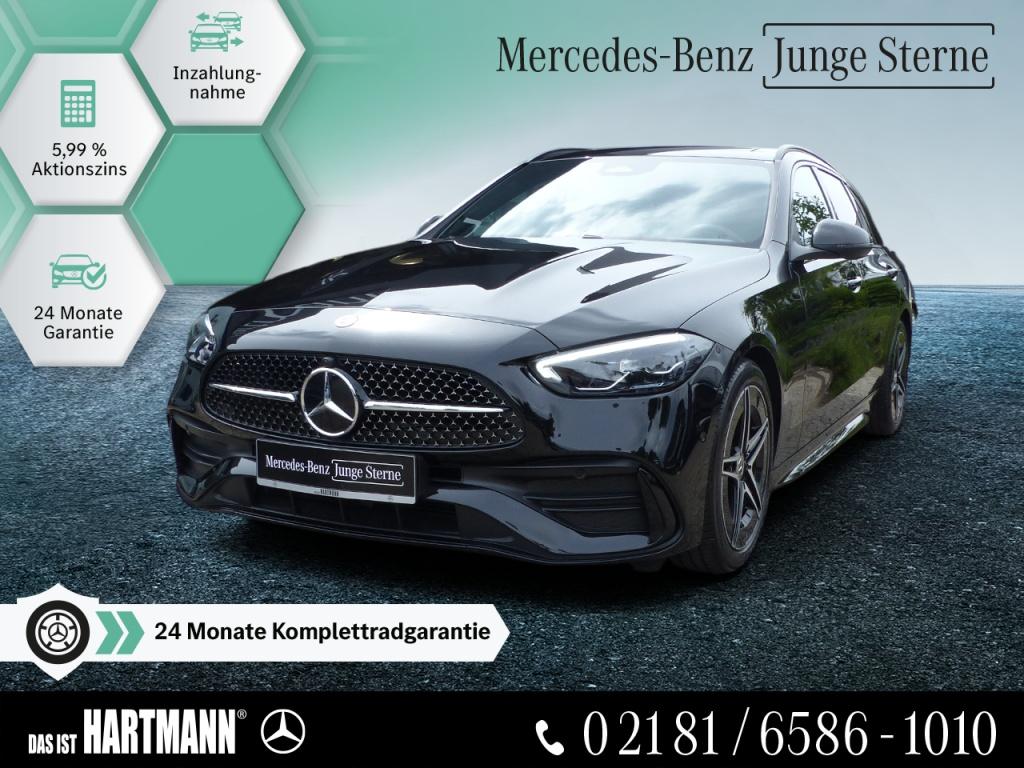 Mercedes-Benz C 180 T AMG+ADVANCED+NIGHT+TOTWINK+R.KAM+SPIEGEL