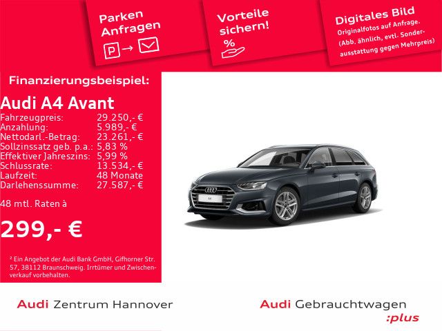 Audi A4 Avant advanced 35 TDI LED Kamera Leder virtua