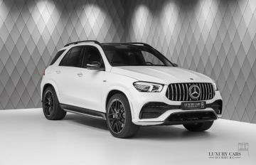 GLE 53 AMG 4M SUV WHITE/BLACK CARBON PANO BURMES