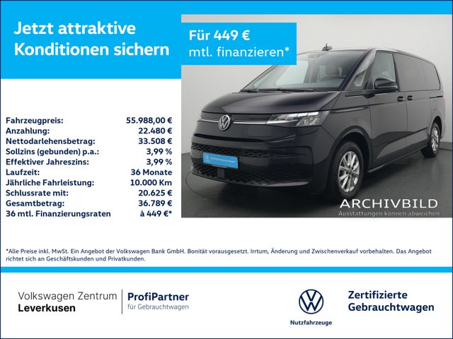 Volkswagen T7 Multivan Life Lang 7-SITZER ACC KAM SHZ PDC