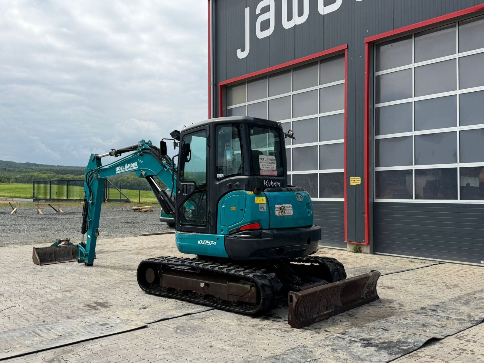 Fahrzeugabbildung Kubota KX057-4 Minibagger / Planierschild / Schaufel