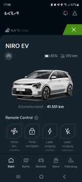 Kia Niro EV Vision mit Wärmepumpe - weiße Kia Niro EV