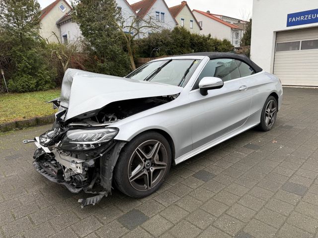 Mercedes-Benz C 180 Cabrio 9G AMG LINE NAVI LED KAMERA UNFALLW