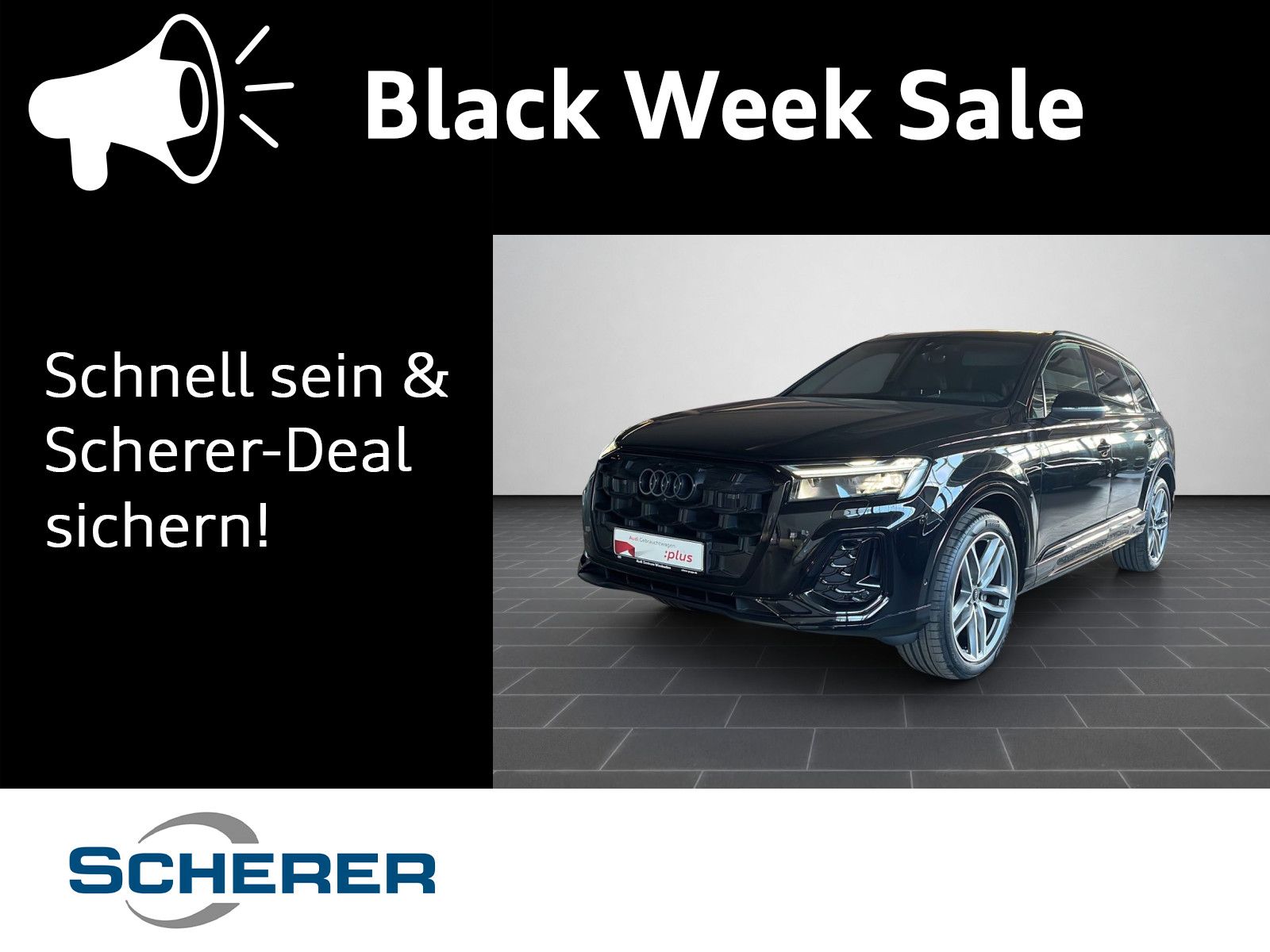 Audi Q7 45 TDI Quattro/S Line/AHK/ Matrix LED