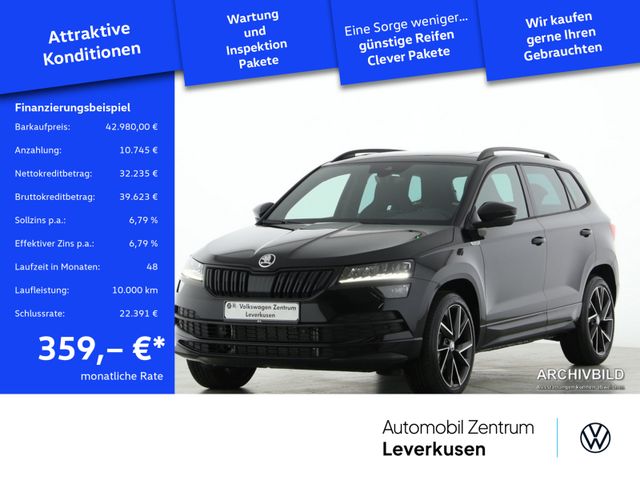 Skoda Karoq 1.5 TSI Sportline AHK NAVI MATRIX PANO SSD