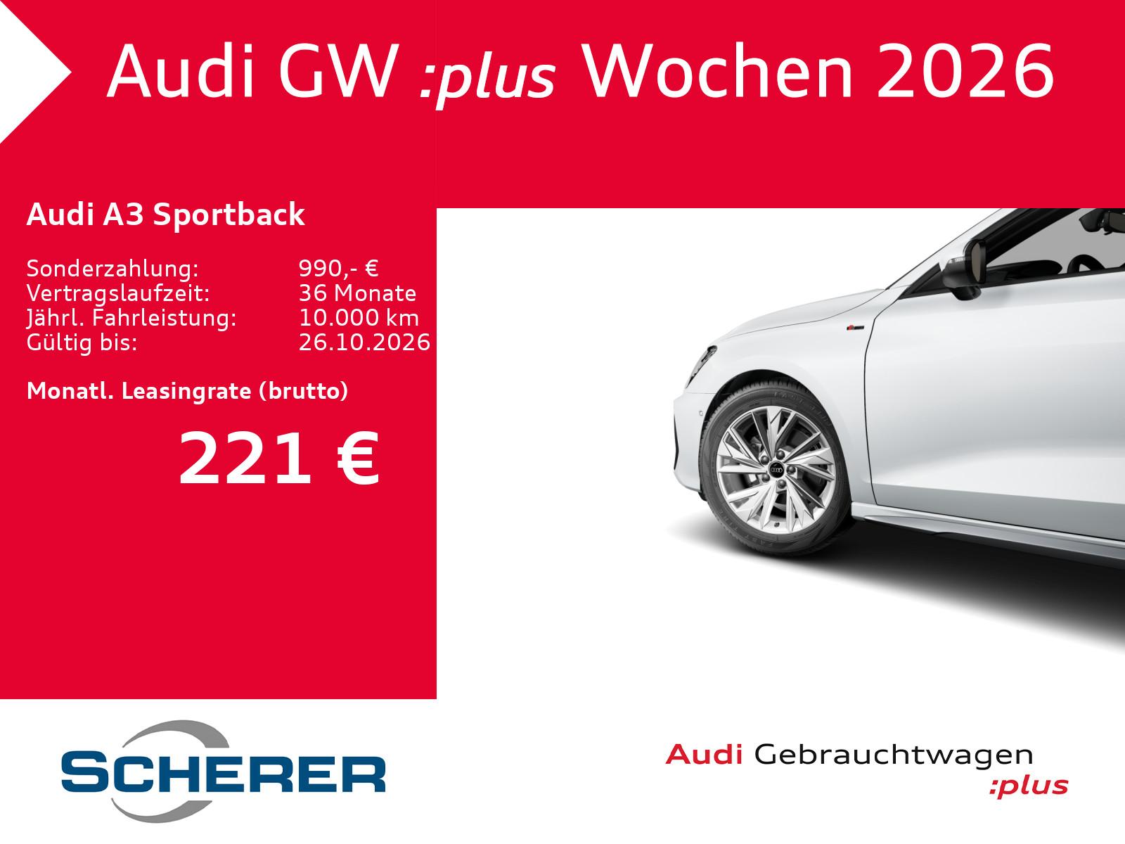 Audi A3 Sportback TFSI S line S tronic SONOS HUD KAME, миниатюра 4