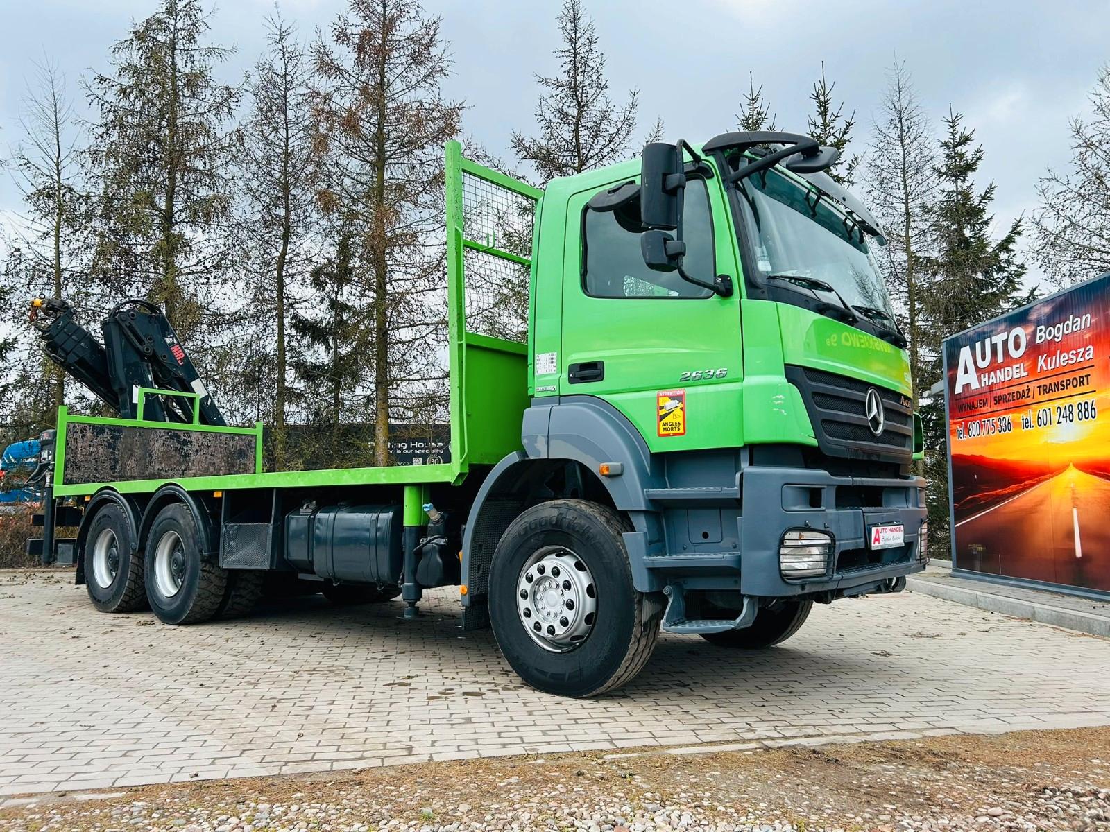 Mercedes-Benz Axor 2 C/R 3-Achser 26 t 2636  6x4   OM 457 LA