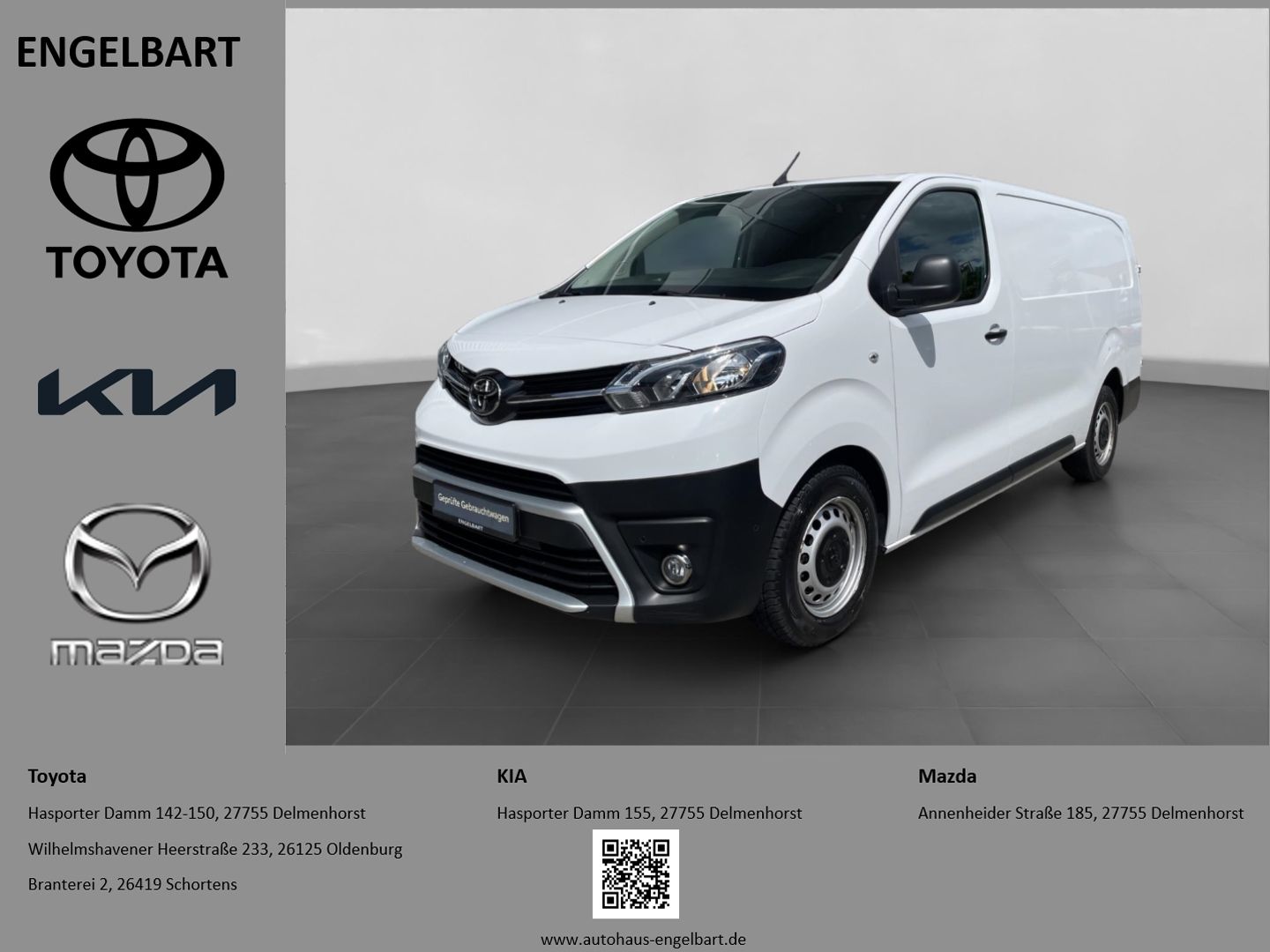 Toyota Proace 2.0 D-4D L2 Meister AHK PDC vorne + hinte