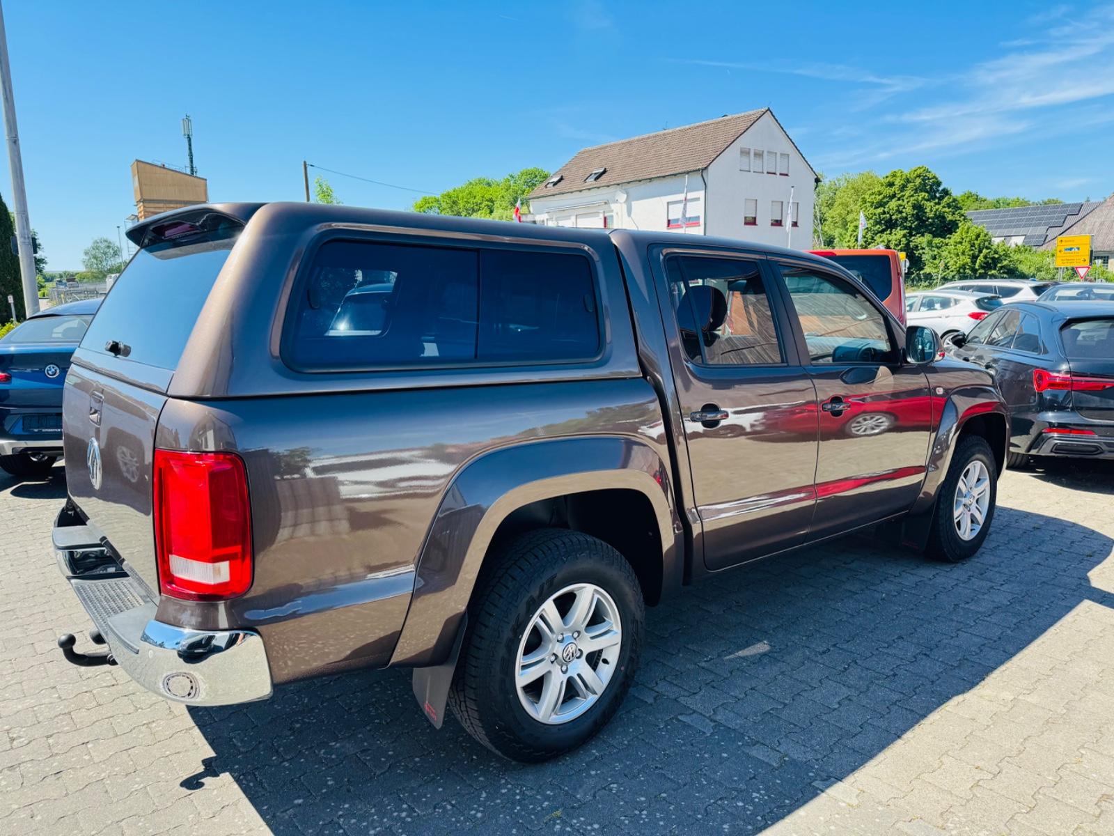 VOLKSWAGEN AMAROK 2.0 TDI 4MOTION 163ch - DOUBLE CAB - INTERIEUR CUIR - ATTELAGE - GPS - CLIMATISATION BI-ZONE