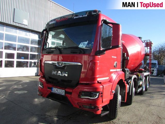 MAN TGS 32.400 8x4 BB Euromix EM 9 SL Euro6 Klima ZV