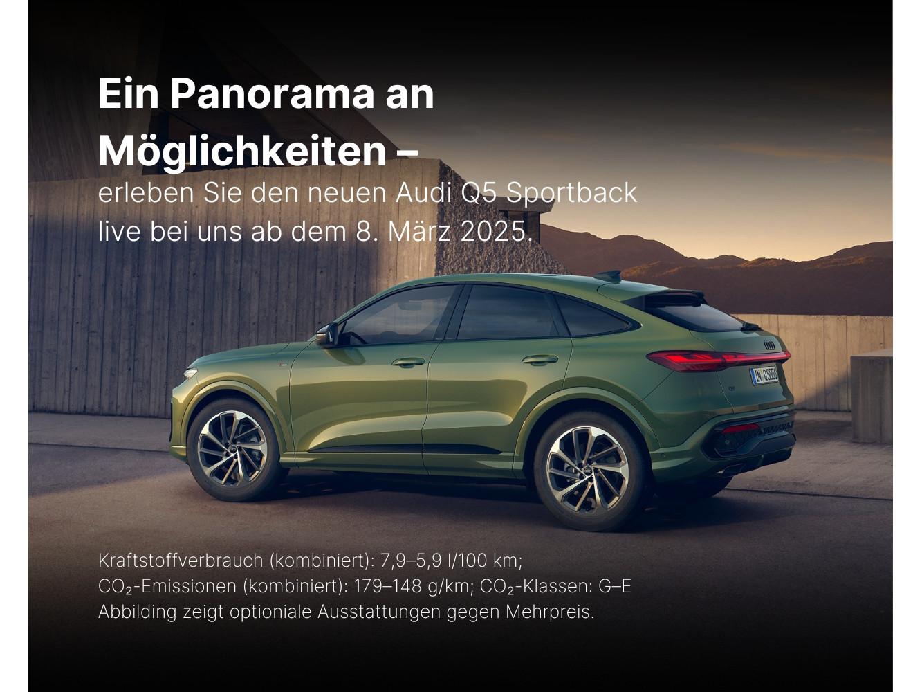 Audi Q5 Sportback TFSI S tronic NAVI VIRT LED SHZ CON