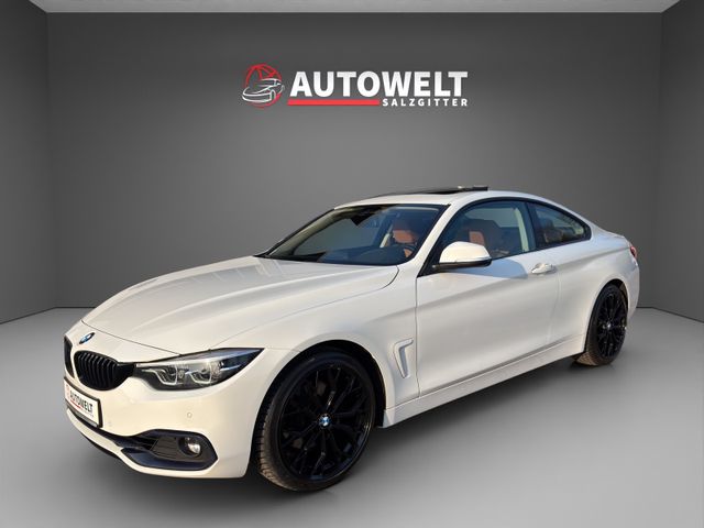 BMW 430i Sport Line Coupe NAVI,HUD,LEDER,19"LM,SHD