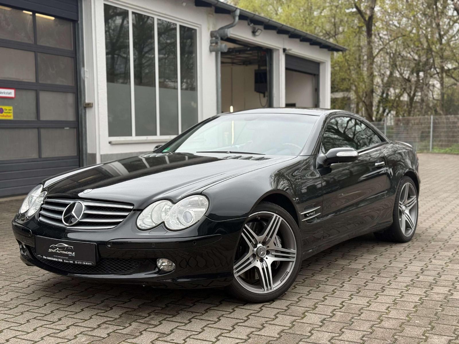 Mercedes-Benz SL 600 V12*2 Hand*Deutsch*Carbon*Glasdach*BOSE*M