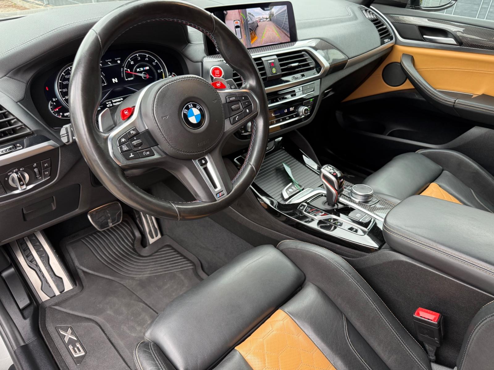 BMW X3 M COMPETITION CARBON 360 HEAD-UP  ATTELAGE | 510 ch | 4X4 | BVA | HAYON ÉLECTRIQUE | PACK SPORT | RÉGLAGE ÉLECTRIQUE DES SIÈGES AVEC FONCTION MÉMOIRE