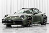 Porsche 992 .1 Turbo PTS Black Olive Green Sportuitlaat  - Porsche 992: Grün