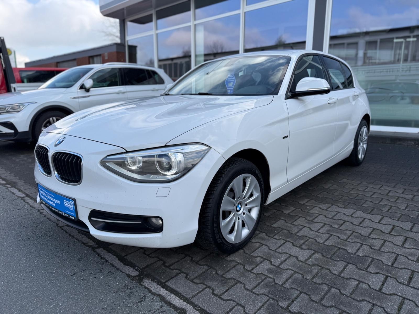 BMW 116i Sport Line Automatik*Navi*Scheckheft*LED*
