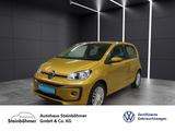 Volkswagen up! move up 1.0 RearView Sitzhzg. Klima - mit Benzin-Antrieb: Gelb, Kleinwagen
