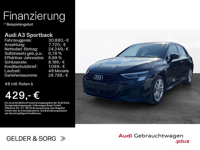 Audi A3 Sportback S line 45 TFSIe RFK*ACC*Matrix*Navi