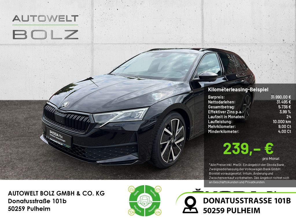 Skoda Octavia 2.0 TDI Sportline HUD LED NAVI AHK 360°