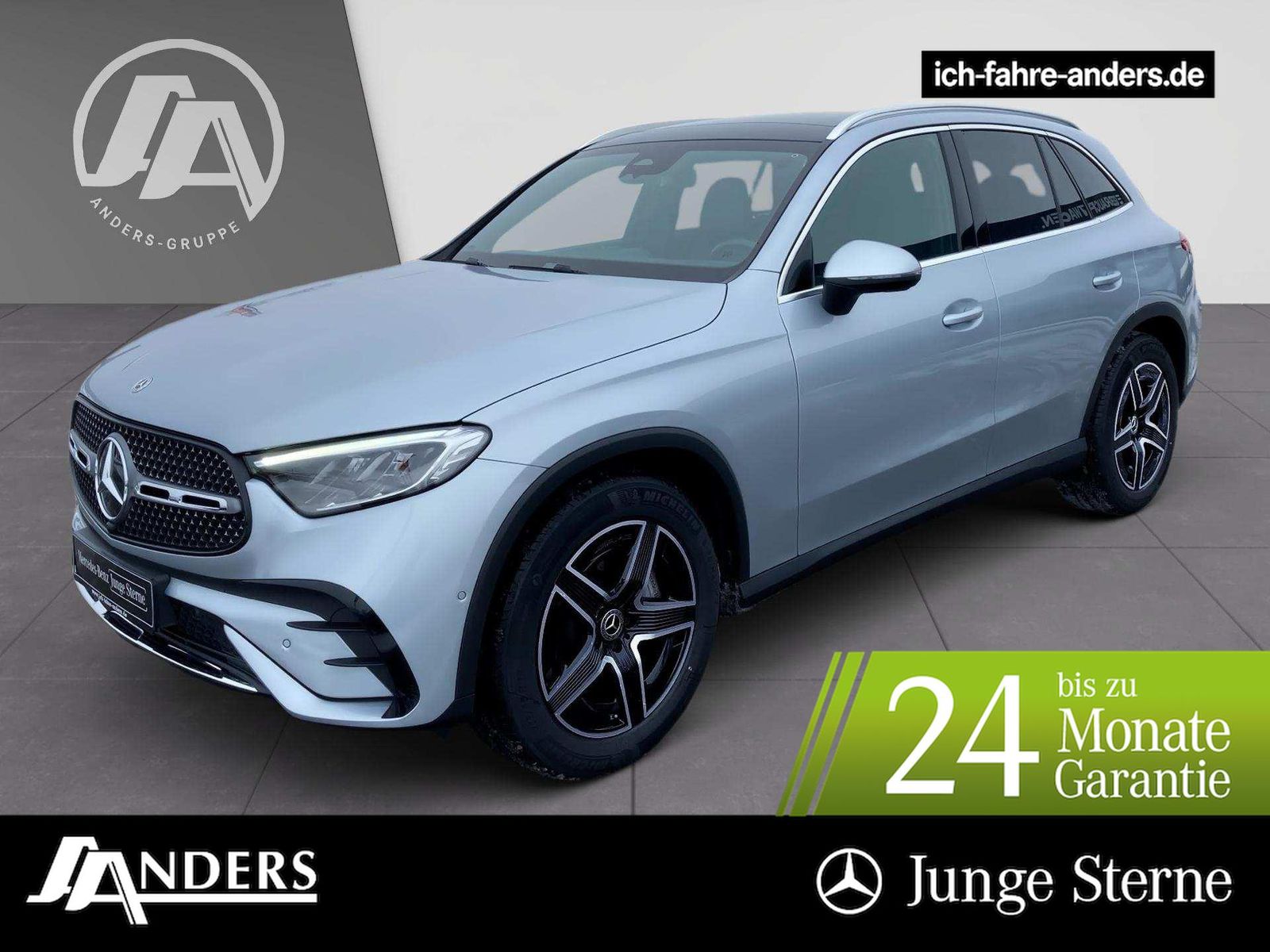MERCEDES-BENZ GLC 200 4M AMG+Pano+AHK+Memory+Kam+LED+Amb.-Bel.
