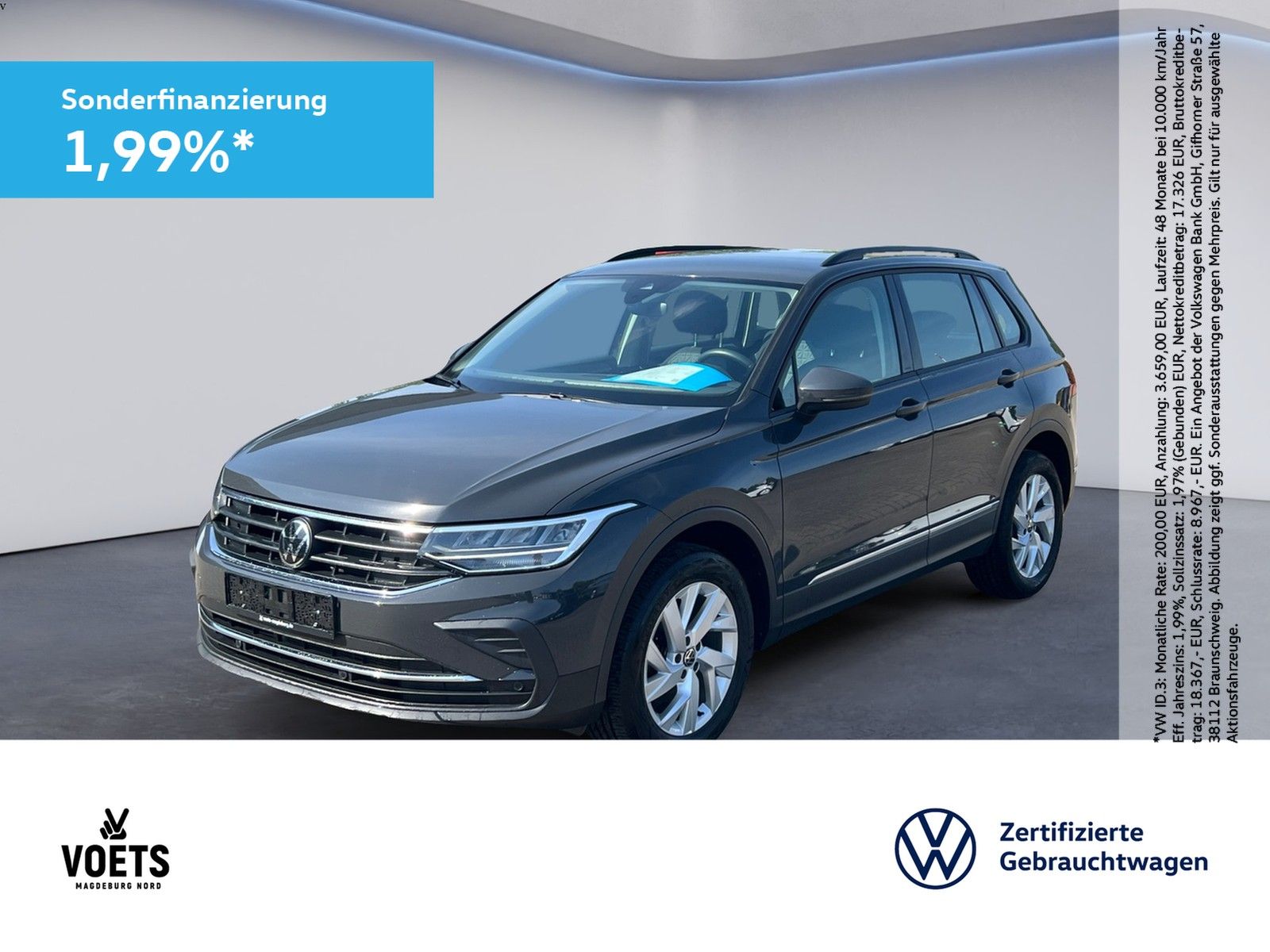 Volkswagen Tiguan 2.0 TDI  DSG 4Motion Life LED+NAVI+ACC