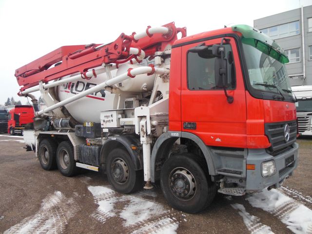 Mercedes-Benz ACTROS 3241, LIEBHERR 7m3, PUMPE PUTZMEISTER 24m