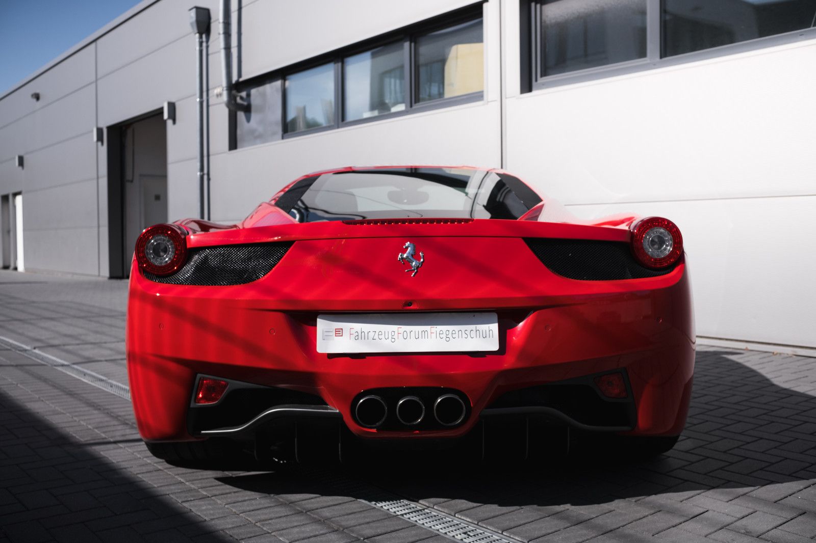 Fahrzeugabbildung Ferrari 458 Italia-Lift-System-Carbon Lenkrad-Kamera