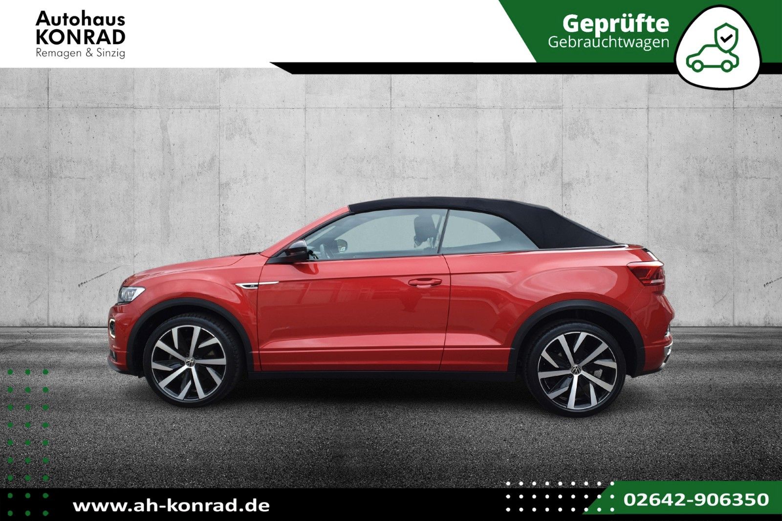 Fahrzeugabbildung Volkswagen T-Roc Cabriolet R-Line Black Style 1.5 TSI*AHK*