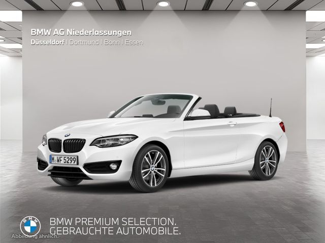 BMW 218i Cabrio Sport Line Navi Harman/K PDC LED