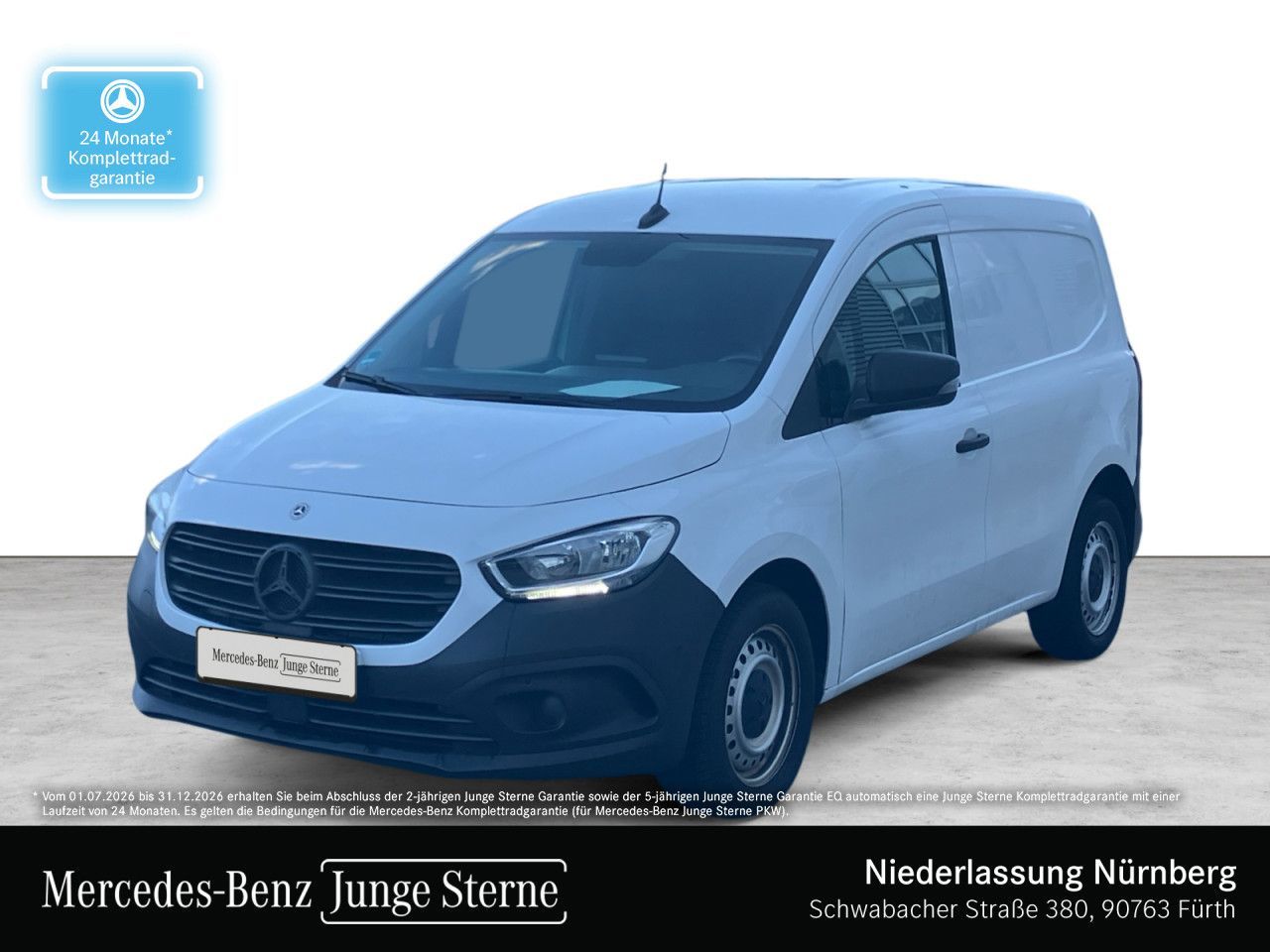 Mercedes-Benz Citan 108 CDI BASE+WORKER PLUS+Klima+AHK+MBUX