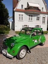 Citroën 2 CV "Ente" in Grün. Vollrestauriert.  - Citroën: Cabrio, Ente